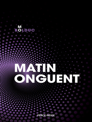 cover image of Matin onguent